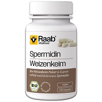 RAAB Vitalfood Spermidin Bio Kapseln - 100Stk