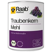 RAAB Vitalfood Traubenkernmehl Bio Pulver - 140g