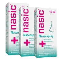 NASIC NASENSPRAY - 3X15ML - 3X15ml - Nase frei