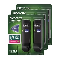 NICORETTE FRUIT&MINT SPRAY - 6ER - 6Stk - Raucherentwöhnung